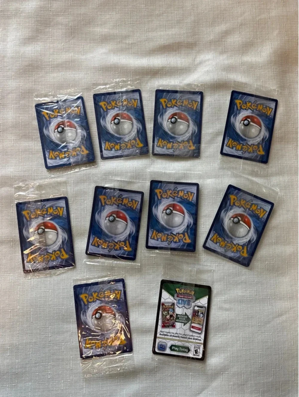 Pokemon Sealed Card Lot of 10